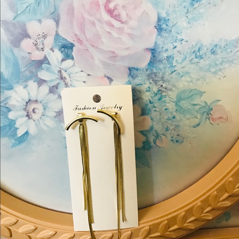 Drop Earrings for Women Gold Color Fashion Jewelry